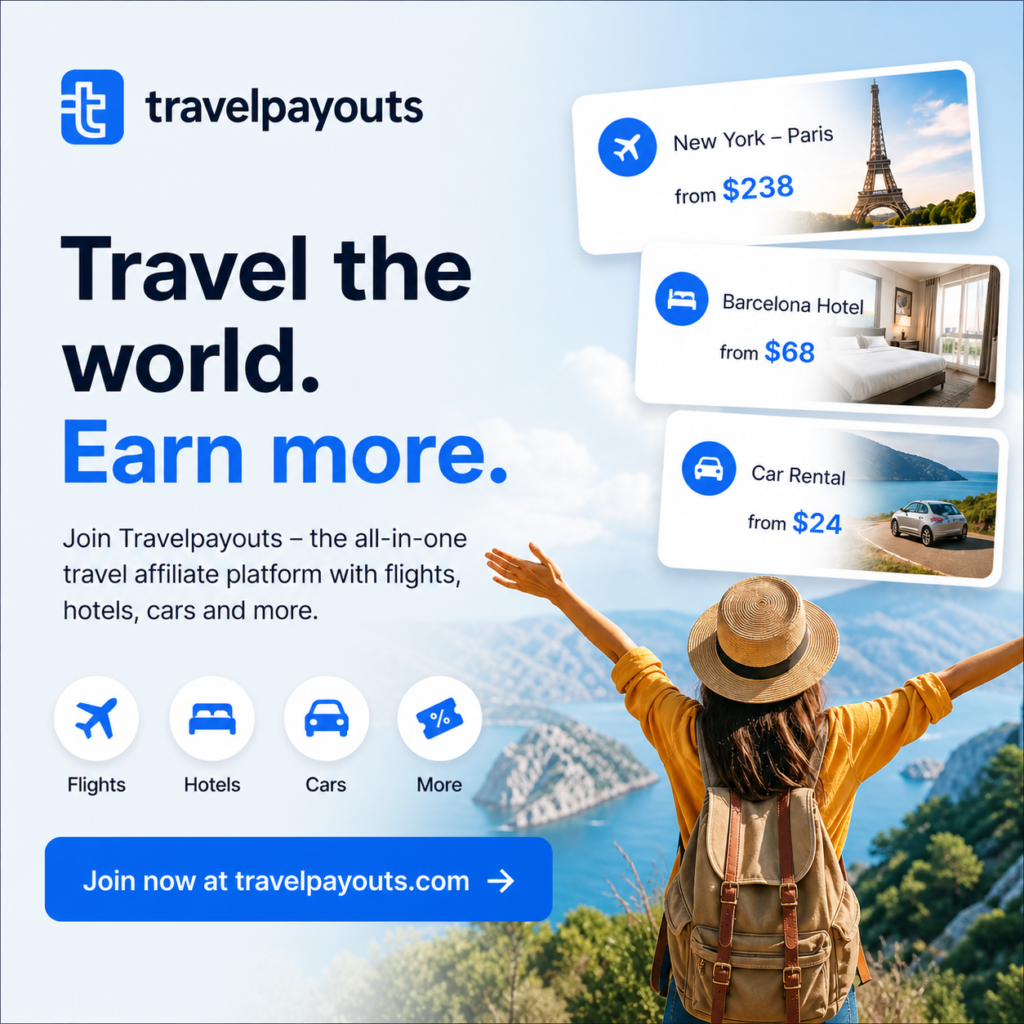 Join Travelpayouts today